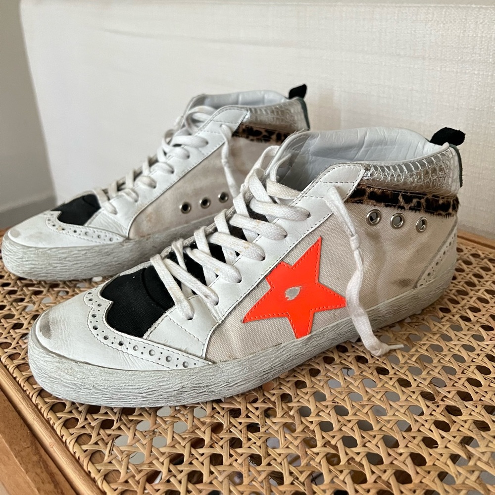 Golden Goose Mid Sneakers